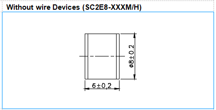 SC2E8-230H Ceramic Gas Discharge Tube 230V 1.5pF 2-Electrode GDT For CATV Equipment 2