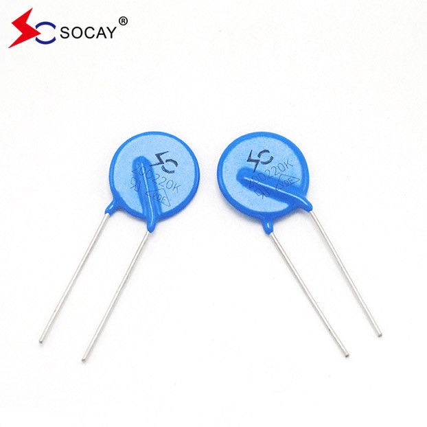 Ф20mm Metal Oxide Varistor 20D101K / 20D101KJ Wide Operating Voltage V1mA 18V - 1800V 0