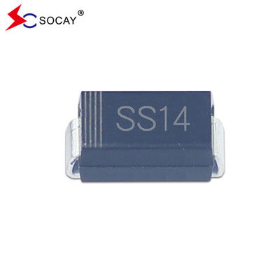 buy SOCAY SS14A Schottky Barrier Diode VRRM 40V  VRMS 28V SMD SBD online manufacturer