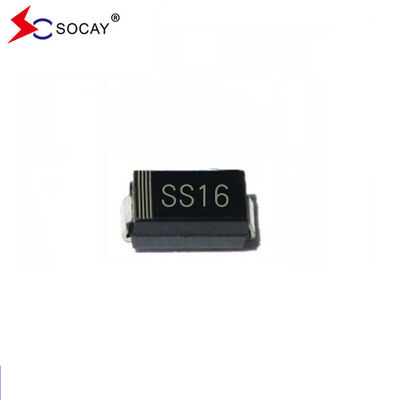 buy SMD Package 60V Schottky Rectifier SS16A Schottky Diode DO-214AC online manufacturer