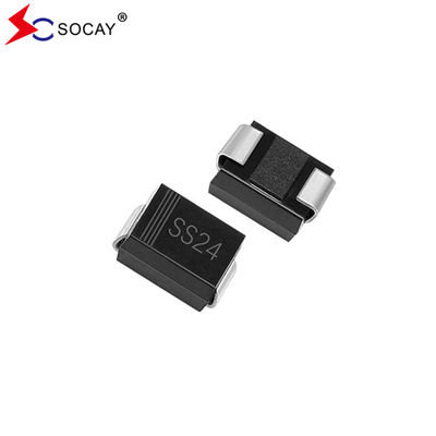 buy SMD Schottky Barrier Rectifiers 20~200VRRM DO-214AA SMB Package SS24B 40VRRM online manufacturer